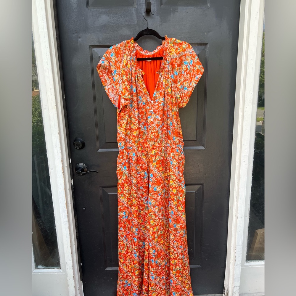 Roller Rabbit jumpsuit chiffon Reatils for $188.00